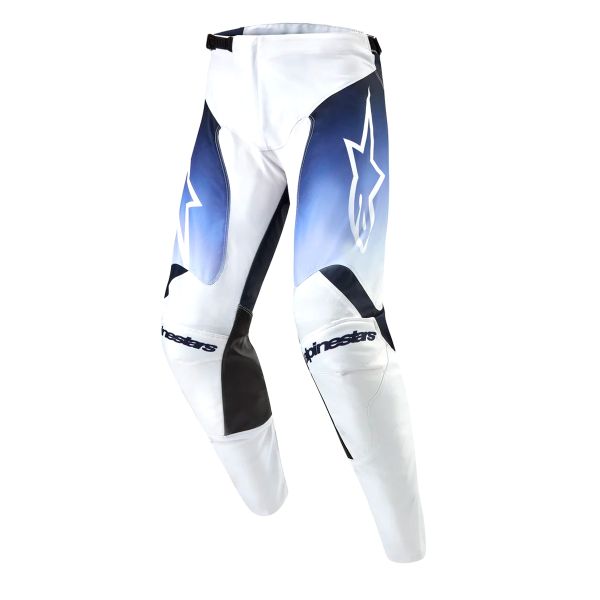 Pantal�n motocross Alpinestars Racer Hoen White Dark Navy Light Blue Pant