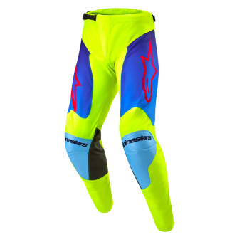 Pantal�n motocross Alpinestars Racer Hoen Yellow Fluo Blue Night Navy Pant