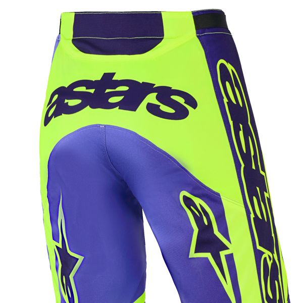 Alpinestars Racer Portl Pants Purple Yellow Fluo