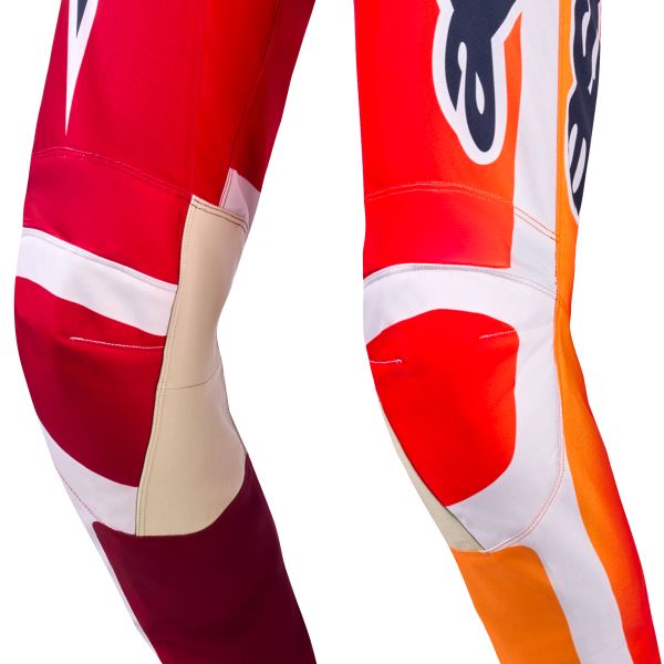 Alpinestars Racer Portl Pants Red Light Gray Dark Gray