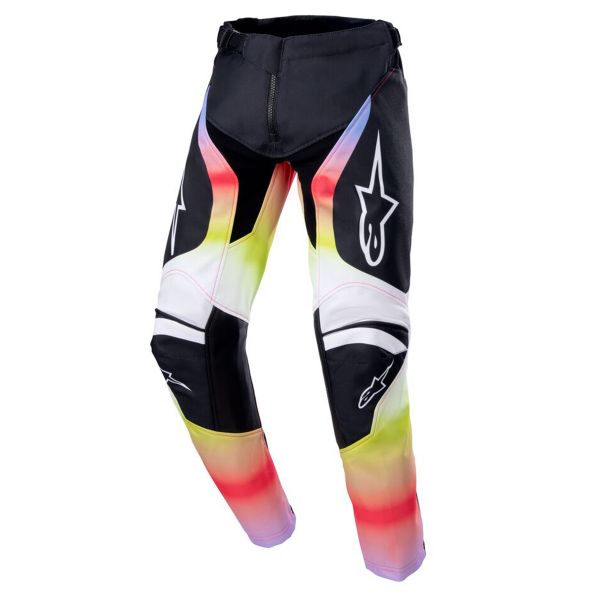 Pantal�n motocross Alpinestars Racer Semi Black Multicolor Pant Ni�o