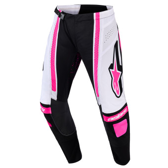 Pantalón motocross Alpinestars Stella Techstar Nomur Pants Black White Fuchsia