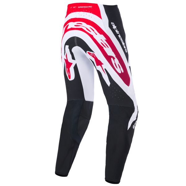 Alpinestars Supertech Pro Vista Pants Black Red White