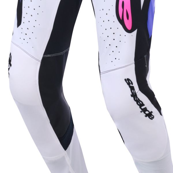 Alpinestars Supertech Pro Vista Pants White Purple Black