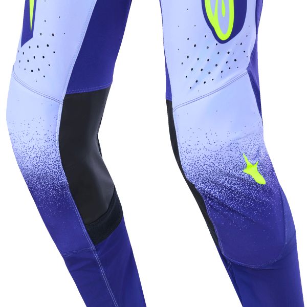 Alpinestars Supertech Scenz Pants Purple Yellow Fluo