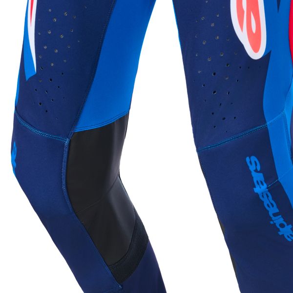 Alpinestars Supertech Vista Pants Dark Navy Hot Coral Cobalt