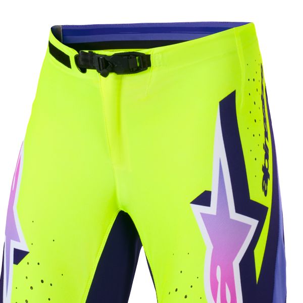 Alpinestars Supertech Vista Pants Yellow Purple Black