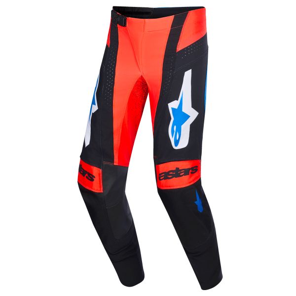 Pantaln motocross Alpinestars Techstar Knif Pants Orange Black Ucla Blue