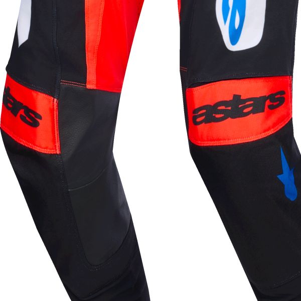 Alpinestars Techstar Knif Pants Orange Black Ucla Blue