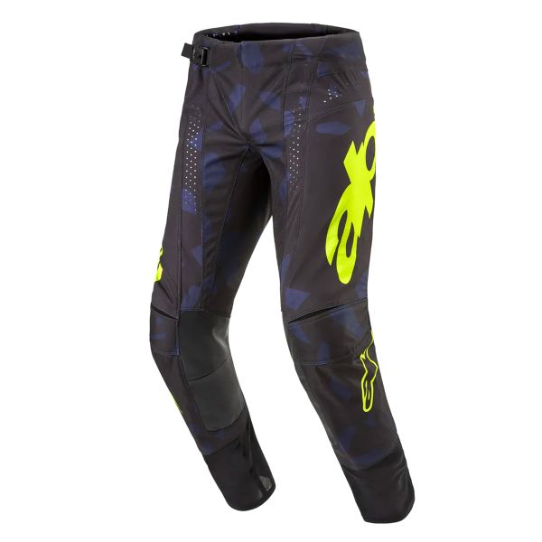 Pantal�n motocross Alpinestars Techstar Rantera Black Navy Yellow Fluo Pant