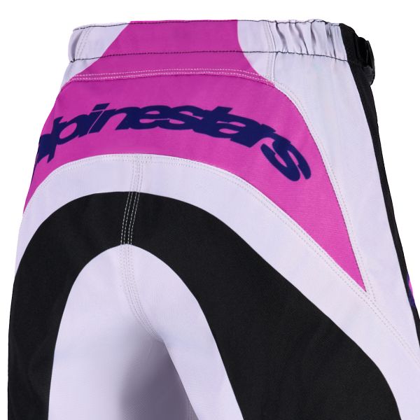 Alpinestars Youth Fluid Grid Pants Black Light Gray Purple