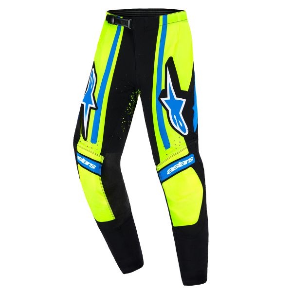 Pantaln motocross Alpinestars Youth Supertech Nomur Pants Dk Navy Yllw FL Ucla Blue