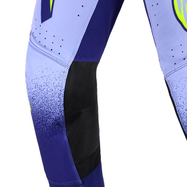Alpinestars Youth Supertech Scenz Pants Purple Yellow Fluo