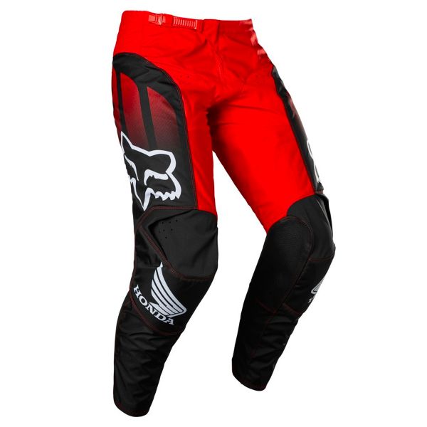 Pantalón motocross FOX 180 Honda Black Red Pant Al Mejor Precio | iCasque.es