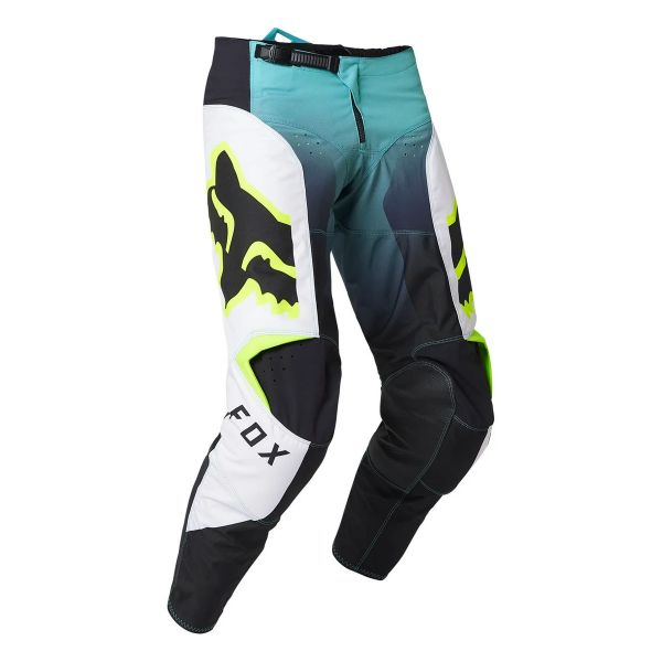 Pantalón motocross FOX 180 Teal Niño en Stock iCasque.es