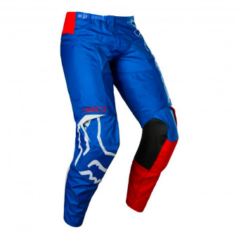 Pantaln motocross FOX 180 Skew White Red Blue Pant Nio