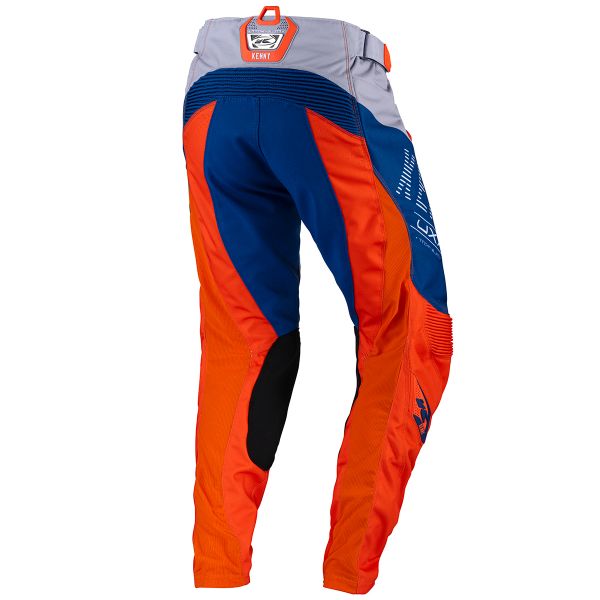 Kenny Titanium Navy Orange Pant