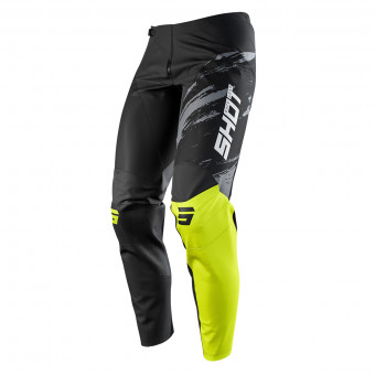 Pantaln motocross SHOT Contact Draw Neon Yellow Pant