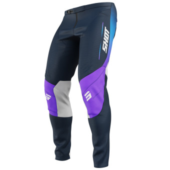 Pantaln motocross SHOT Contacto Kid Apex Pant Azul