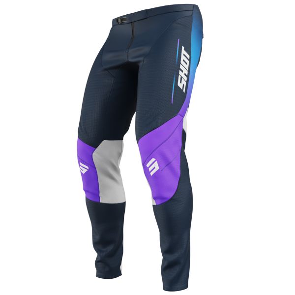Pantaln motocross SHOT Contacto Kid Apex Pant Azul