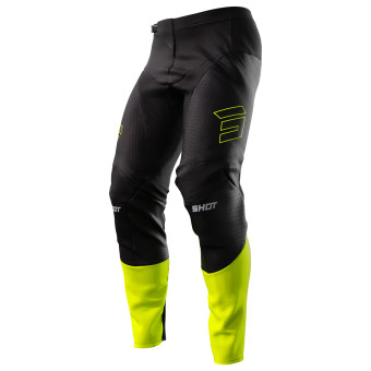 Pantal�n motocross SHOT Contact Patrol Black Neon Yellow Pant