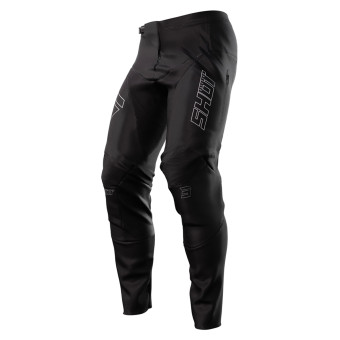 Pantaln motocross SHOT Contact Zip Black Pant