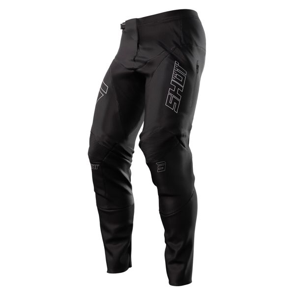 Pantalón motocross SHOT Contact Zip Black Pant Pantalón motocross SHOT Contact Zip Black Pant