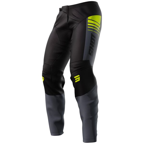 Pantal�n motocross SHOT Devo Peak Neon Yellow Pant