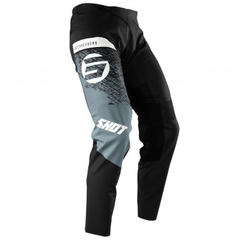Pantaln motocross SHOT Devo Roll Black Pant
