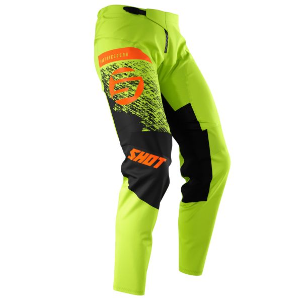 Pantalón motocross SHOT Devo Roll Green Orange Pant Niño Pantalón motocross SHOT Devo Roll Green Orange Pant Niño