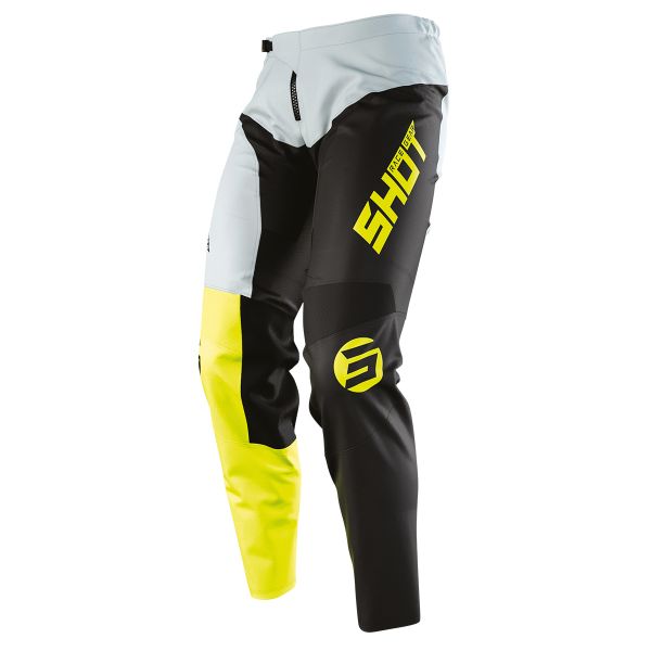 Pantaln motocross SHOT Devo Storm Neon Yellow Pant Nio