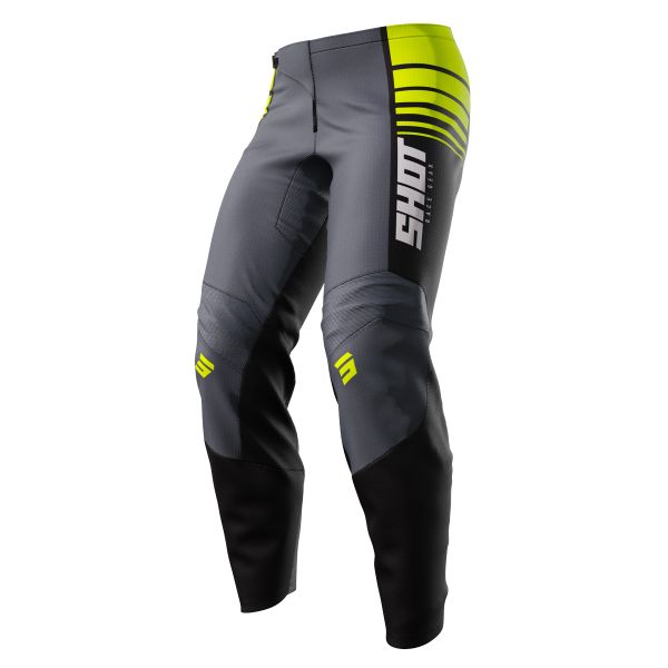 Pantaln motocross SHOT Draw Peak Neon Yellow Pant Nio