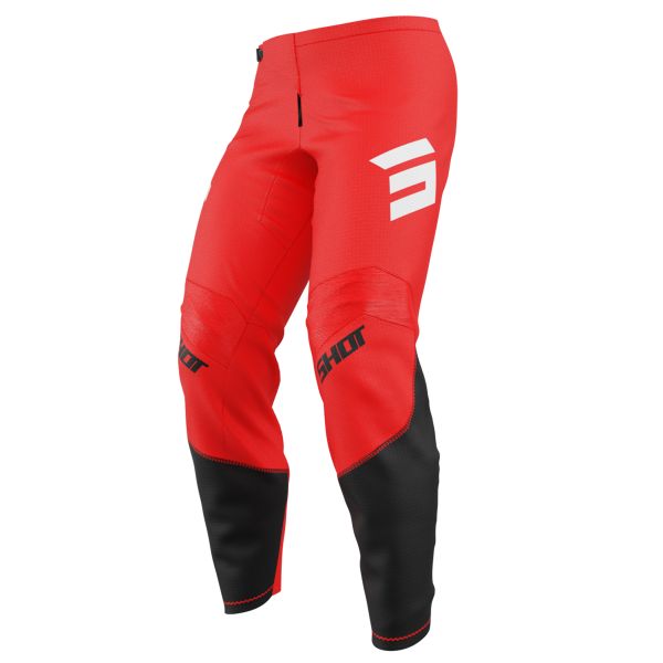 Pantaln motocross SHOT Pantaln rojo Draw Private