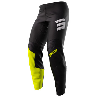 Pantaln motocross SHOT Draw Squad Neon Yellow Pant