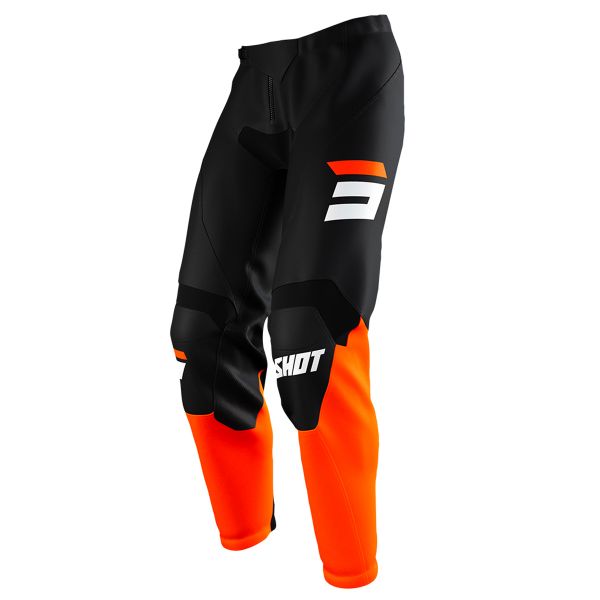 Pantal�n motocross SHOT Raw Burst Orange Pant