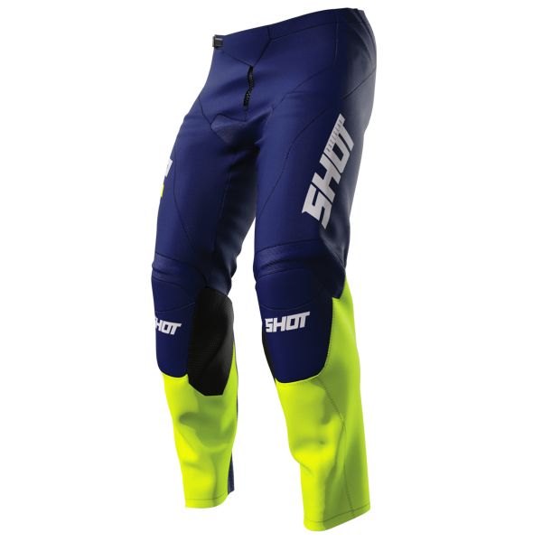 Pantal�n motocross SHOT Raw Reflex Kid Blue Pant