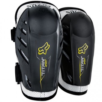 Coderas Motocross FOX Titan Sport Elbow Black Coderas Motocross FOX Titan Sport Elbow Black
