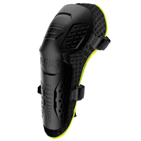 Coderas Motocross SHOT Optimal 2.0 Black Neon Yellow