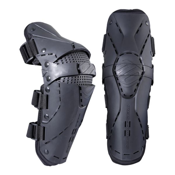 Rodilleras Motocross SHOT Protector Knee Black Red Nio