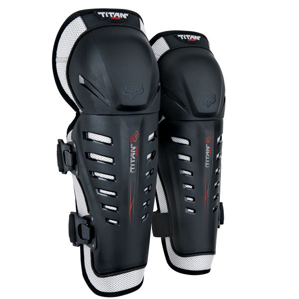 Rodilleras Motocross FOX Titan Race Knee Black