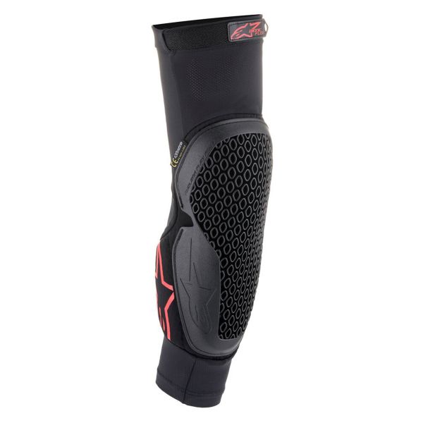 Rodilleras Motocross Alpinestars Protector de rodilla Bionic Flex Negro Rojo Rodilleras Motocross Alpinestars Protector de rodilla Bionic Flex Negro Rojo