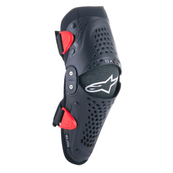 Rodilleras Motocross Alpinestars SX-1 Youth Knee Protector Black Red