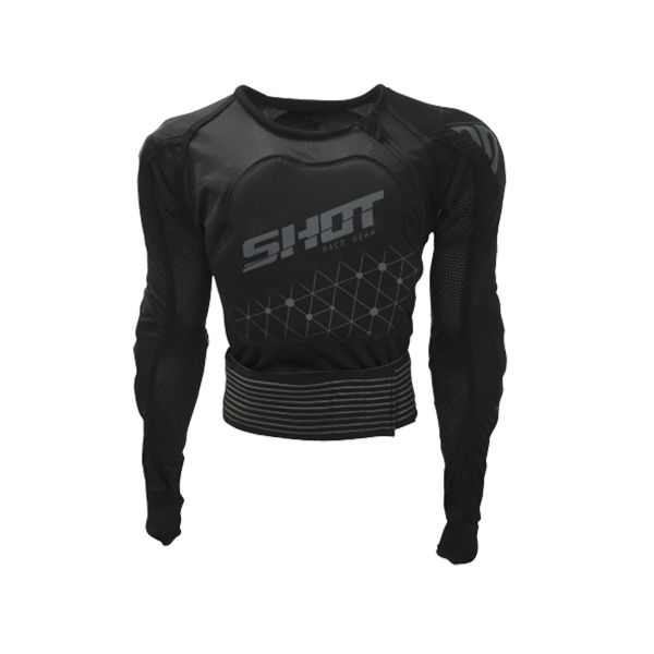 Peto motocross SHOT Airlight Evo Grey Black