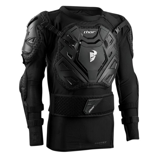 Peto motocross Thor Sentry XP Black