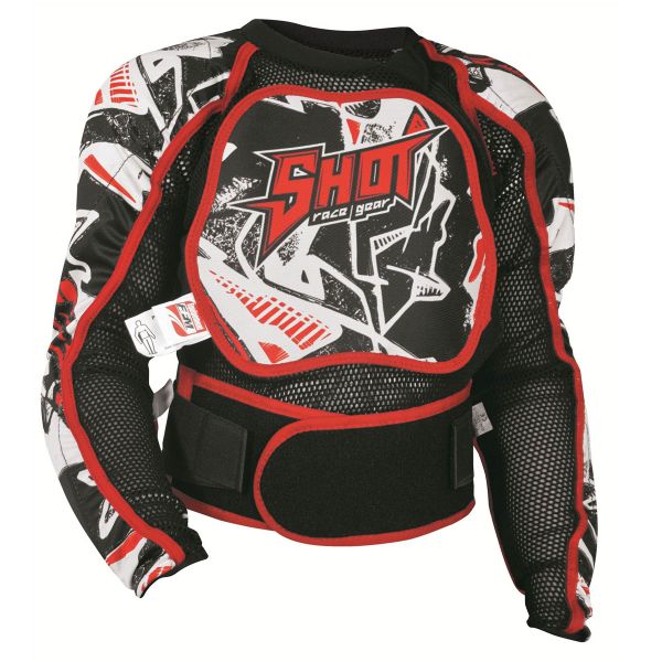 Chaleco motocross SHOT Airlight Blanco Ni�o