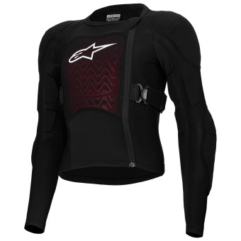 Chaleco motocross Alpinestars Bionic Plasma LT Youth Protection Jacket Black White