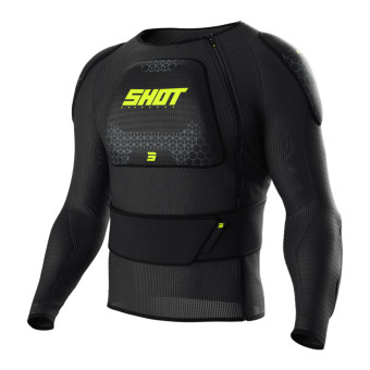 Chaleco motocross SHOT Haut Du Corps Kid Airlight Kid Negro Amarillo Nen