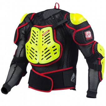 Chaleco motocross Kenny Performance Neon Yellow Red Nio