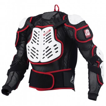 Peto motocross Kenny Performance White Red Peto motocross Kenny Performance White Red