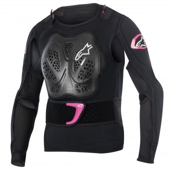 Peto motocross Alpinestars Bionic Plus Black Red Envío Inmediato